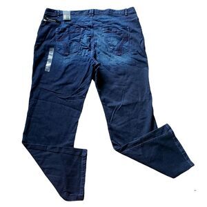 Lane Bryant Women's Straight Leg Jeans - Dark Blue